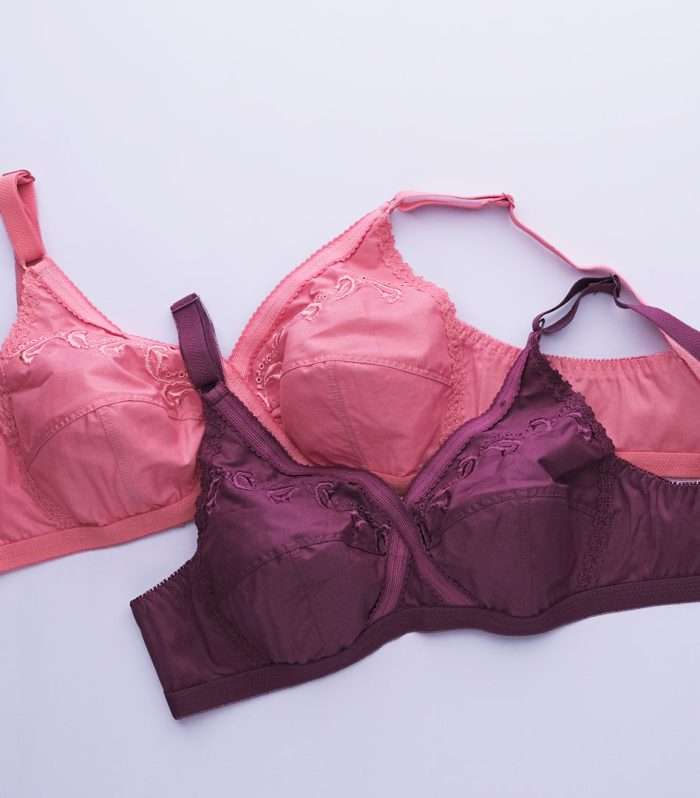 X-Over Cotton Bra with Full Coverage Support